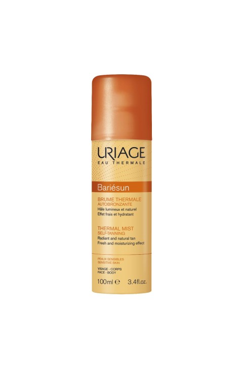 Uriage Bariésun - Brume Thermale Autoabbronzante Pelle Sensibile, 100ml