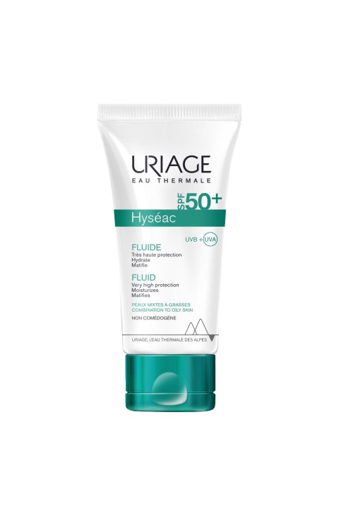 Uriage Hyseac Fluido Solaire SPF50+ 50 ml Uriage Hyseac Fluido Solaire SPF50+ 50 ml