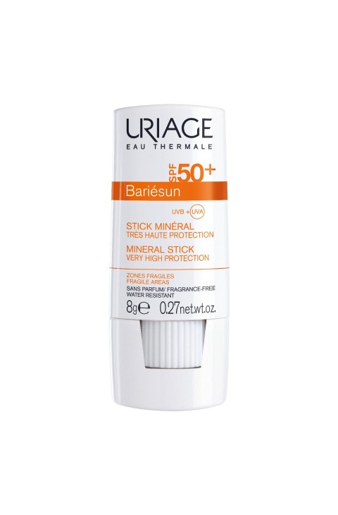 Uriage Bariésun - Stick Minerale SPF50+ Pelle Sensibile, 8g