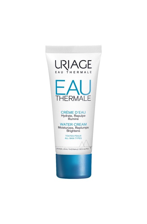 Uriage Eau Thermale - Crema Idratante All'Acqua con Acido Ialuronico, 40ml