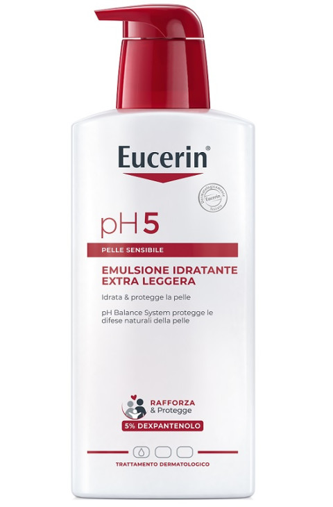 Eucerin pH5 - Emulsione Idratante Extra Leggera Crema Corpo, 400ml