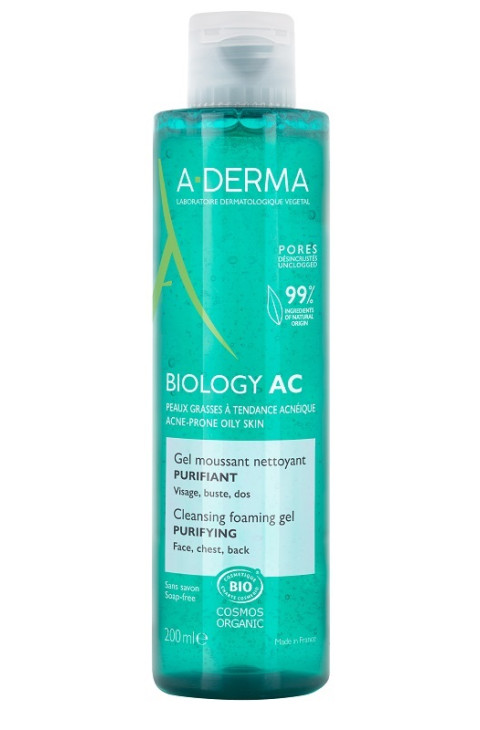 A-Derma Biology AC - Gel Detergente Schiumogeno Purificante, 200ml
A-Derma Biology AC - Gel Detergente Schiumogeno Purificante, 200ml