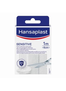 Hansaplast Sensitive - Striscia da Ritagliare 1m x 6cm, 10 strisce