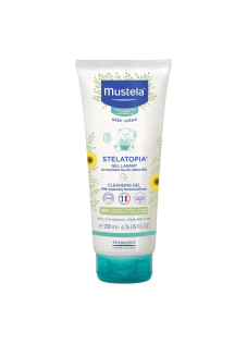 Mustela Stelatopia - Gel Detergente Pelle Atopica Bambini, 200ml