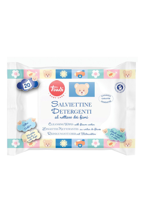 TRUDI BABY CARE SALV DET 20PZ