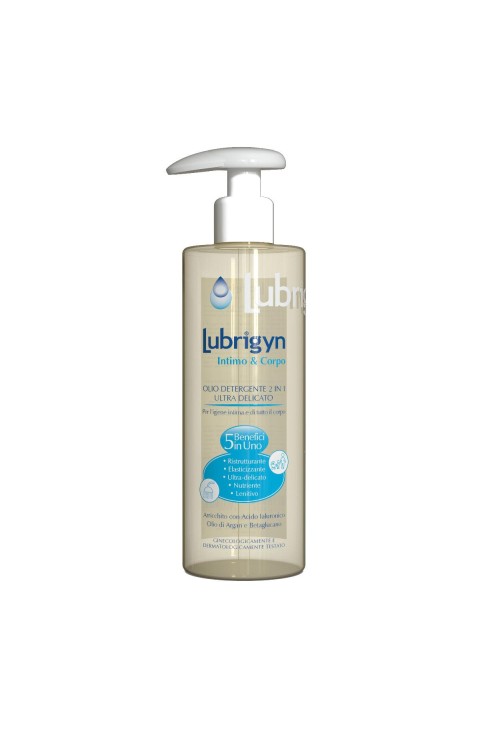 Lubrigyn - Intimo e Corpo Olio Detergente 2 in 1, 400ml