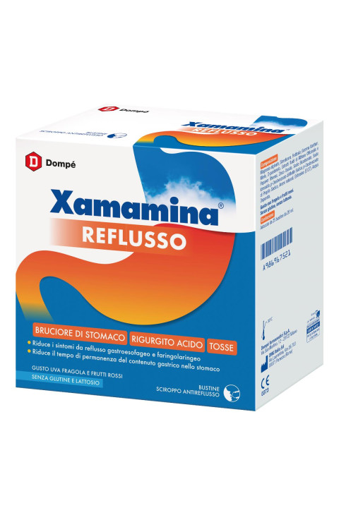 Dompé Xamamina - Reflusso Dispositivo Medico, 25 Bustine Dompé Xamamina - Reflusso Dispositivo Medico, 25 Bustine