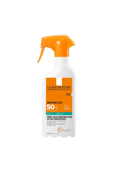 La Roche-Posay Anthelios - Family Spray SPF50+ Protezione Solare, 300ml
