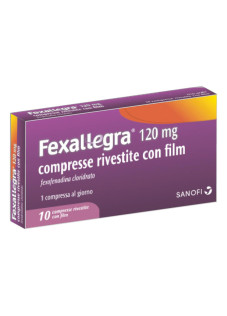 FEXALLEGRA*10CPR RIV 120MG