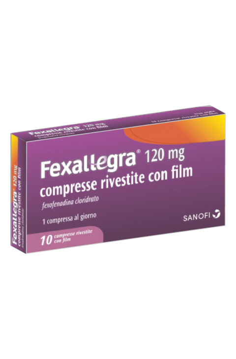 FEXALLEGRA*10CPR RIV 120MG