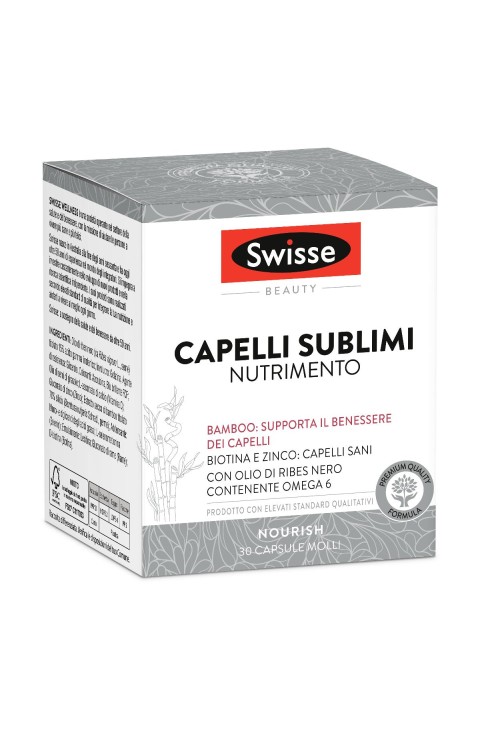 Swisse Beauty - Capelli Sublimi Integratore Alimentare, 30 Capsule Molli