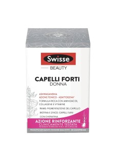 Swisse Beauty - Capelli Forti Donna Integratore, 30 Compresse