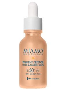 Miamo Pigment Defense Tinted Sunscreen Drops Spf 50+ Siero Protezione Solare 30ml