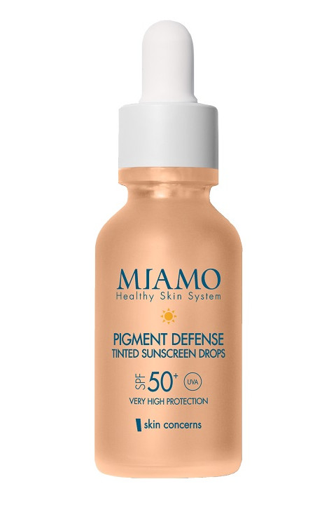 Miamo Pigment Defense Tinted Sunscreen Drops Spf 50+ Siero Protezione Solare 30ml