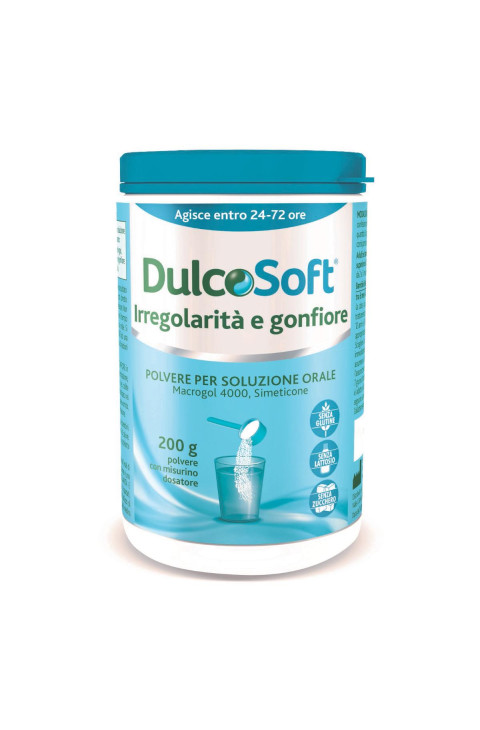 DulcoSoft Irregolarità e Gonfiore Polvere Solubile Macrogol, 200g