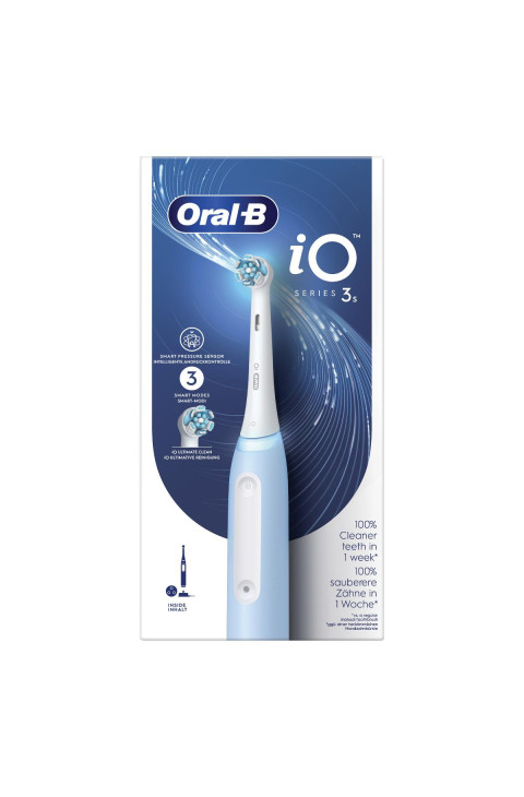Oral-B iO - 3S Spazzolino Elettrico Ricaricabile Blu
