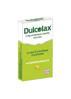 DULCOLAX*40CPR RIV 5MG