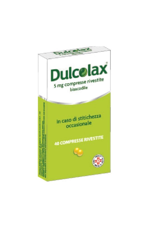 DULCOLAX*40CPR RIV 5MG