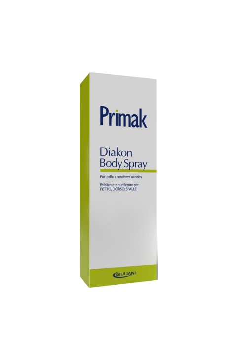 Primak Diakon Body Spray Trattamento Pelle Acneica 75 ml