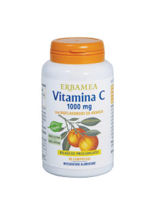 Erbamea Vitamina C 1000mg Integratore Alimentare, 90 compresse