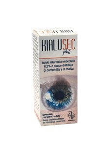 a base di acido ialuronico reticolato ed acque distillate di camomilla