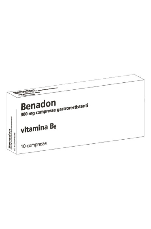 BENADON*10CPR GASTRORES 300MG