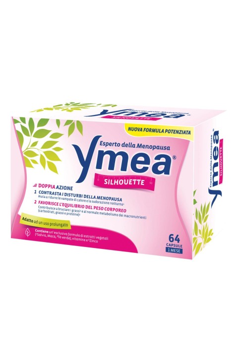 Ymea Silhouette Menopausa Integratore Alimentare, 64 Capsule