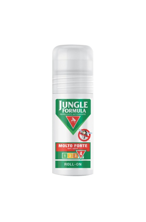 Perrigo Jungle Formula Molto Forte Insettorepellente Roll-On , 50ml