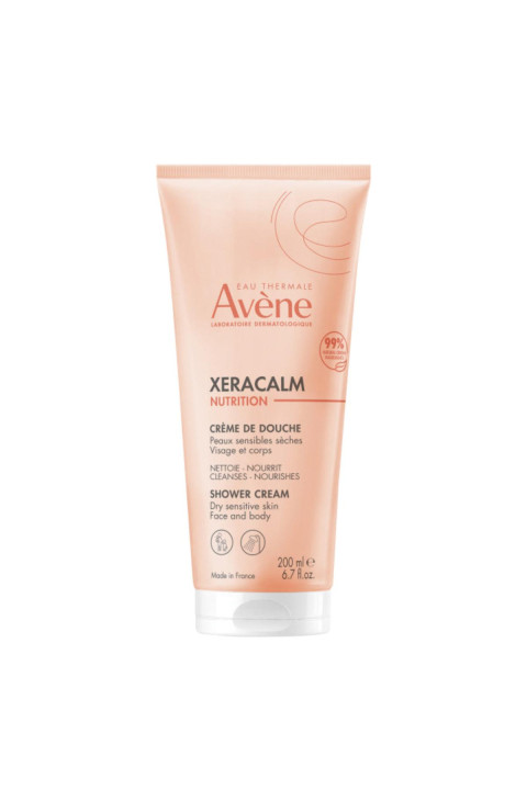 Avène XeraCalm Nutrition - Crema Doccia per Pelle Secca e Sensibile, 200ml