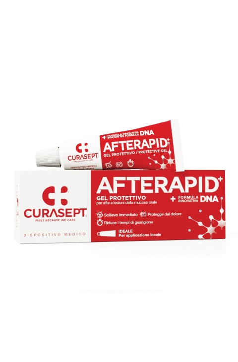 Curasept Afte Rapid Gel Protettivo Formula Innovativa DNA, 10ml