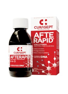 Curasept Afte Rapid Collutorio Afte Ricorrenti Formula Innovativa DNA, 125ml