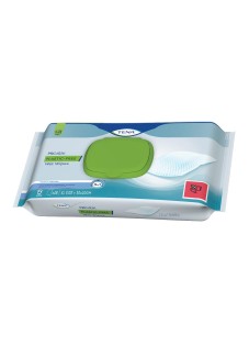 TENA WET WIPES PLASTIC FREE48P