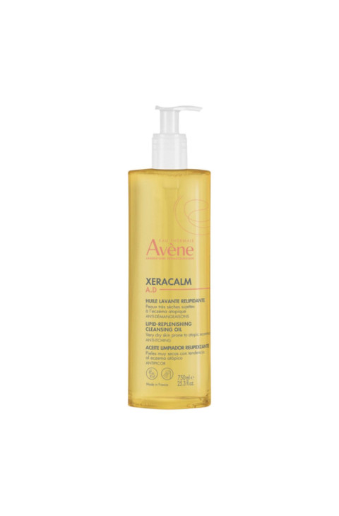 Avène XeraCalm A.D. - Olio Detergente Liporestitutivo, 750ml