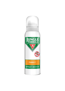 Perrigo Jungle Formula Family Repellente Anti-Zanzare Spray Secco, 125ml