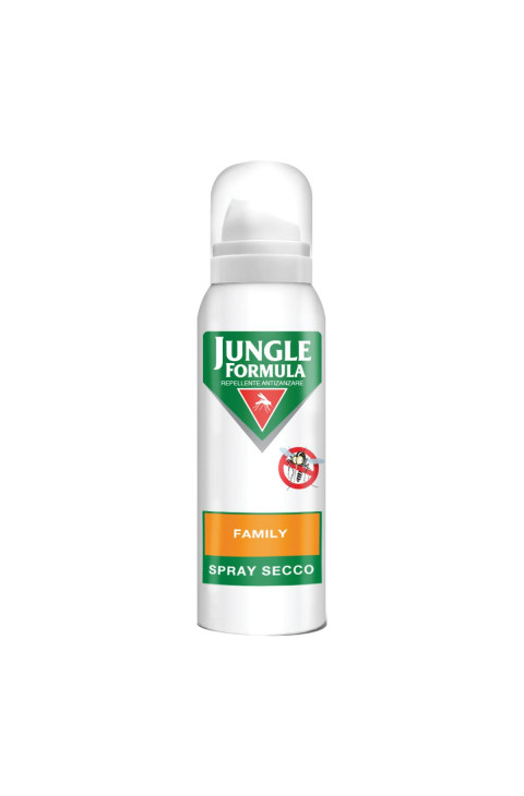 Perrigo Jungle Formula Family Repellente Anti-Zanzare Spray Secco, 125ml