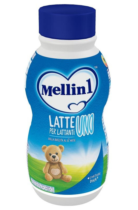 Mellin 1, Latte di Partenza, Latte Liquido per Lattanti dalla Nascita al 6° Mese Compiuto, 500ml