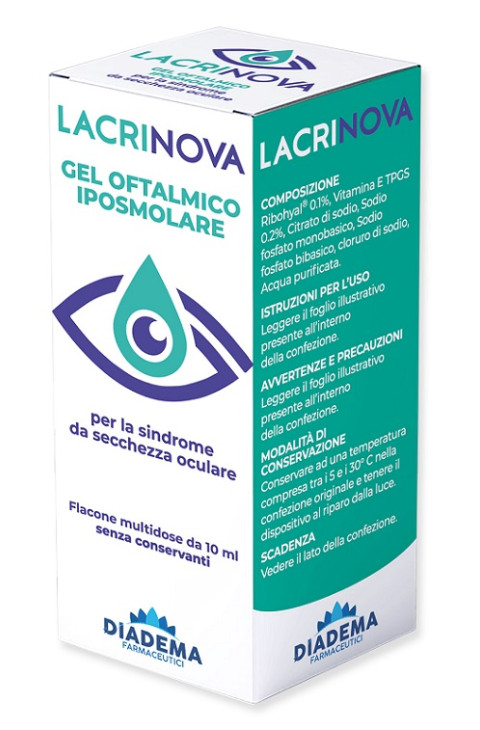 contenente acido ialuronico coniugato con riboflavina. La soluzion contenente acido ialuronico coniugato con riboflavina. La soluzion