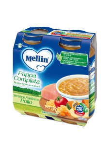 MELLIN-PAPPA COMPL POLLO  2X250G