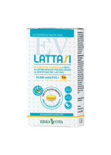 Lattasi Integratore per Intolleranza al Lattosio, 30 Compresse