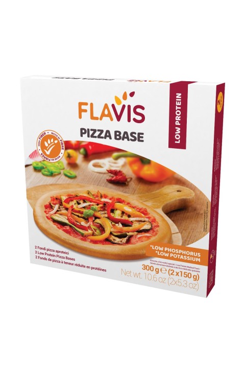 FLAVIS PIZZA BASE 2X150G