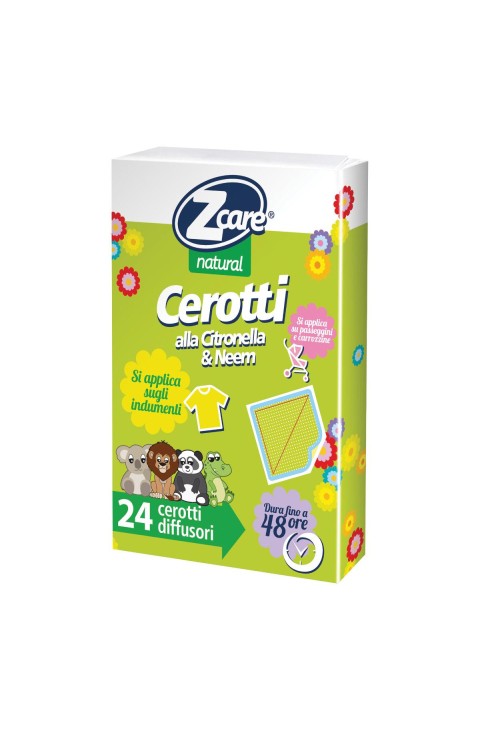 IBSA Zcare - Natural Cerotti Anti-Insetti, 24 Pezzi
