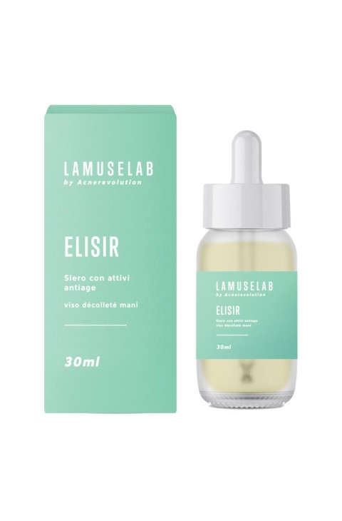 LaMuseLab Elisir Siero Antiage Viso Décolleté Mani, 30ml
