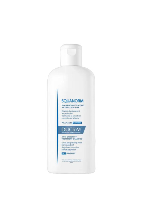 Ducray Squanorm - Shampoo Trattante Antiforfora per Forfora Secca, 200ml