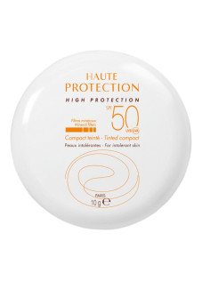 Avène Solare Compatto SPF50+ Pelli Intolleranti Colore Sabbia, 10g