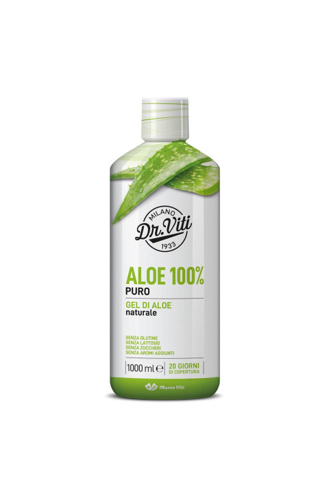 Aloe 100% Puro ad Azione Depurativa e Lenitiva, 1L Aloe 100% Puro ad Azione Depurativa e Lenitiva, 1L