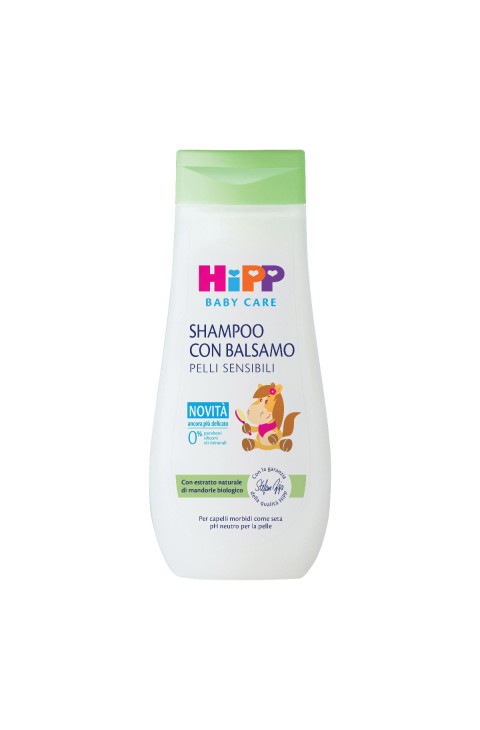 HiPP Shampoo con Balsamo pelli sensibili, 200ml