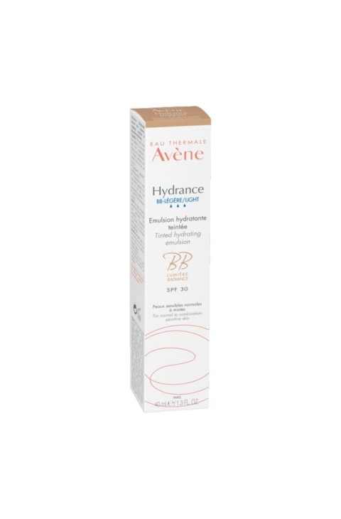 Avène Hydrance - Emulsione Idratante Colorata BB Leggera SPF30, 40ml