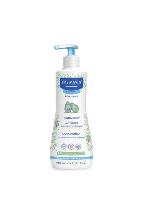 Mustela Hydra Bébé - Latte Corpo Bambini Idratante Protettiva, 500ml