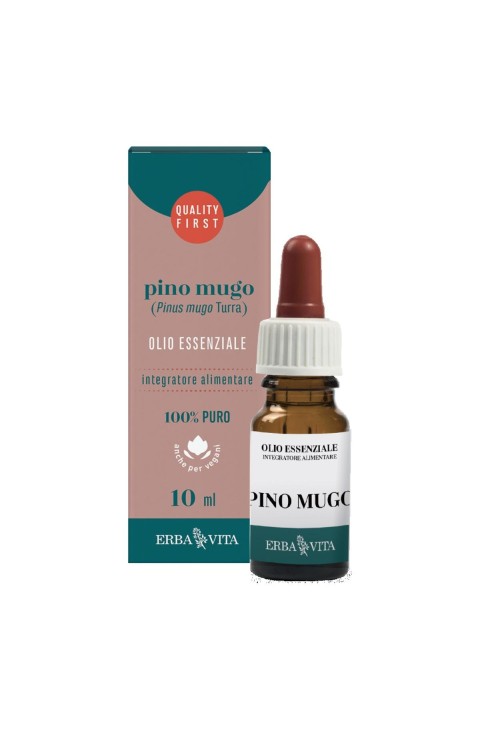 Olio Essenziale Pino Mugo Vie Respiratorie, 10ml