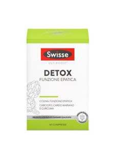 Swisse Equilibrio Gastrointestinale - Detox Funzione Epatica, 60 Compresse